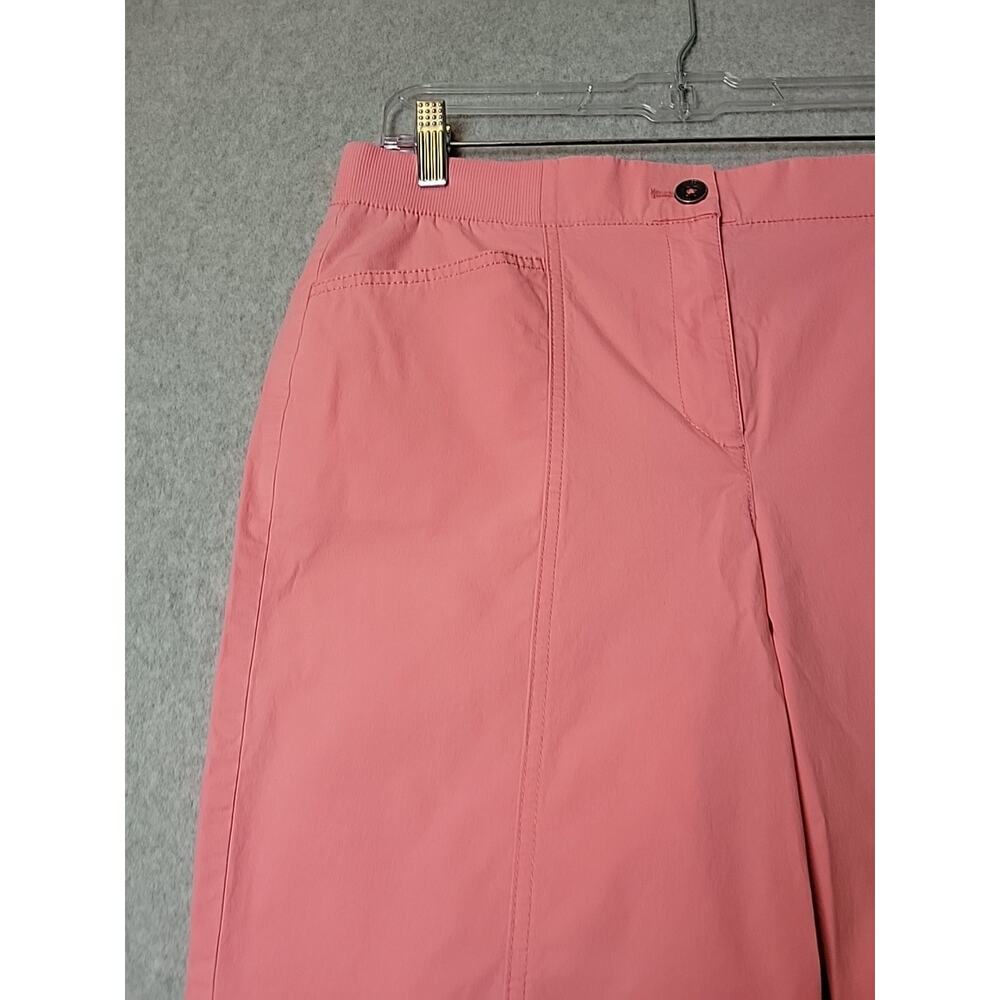 Chico's Pink Mid Rise Capri Pants Women's .5 US 6 Cotton Stretch Pockets - Picture 4 of 12